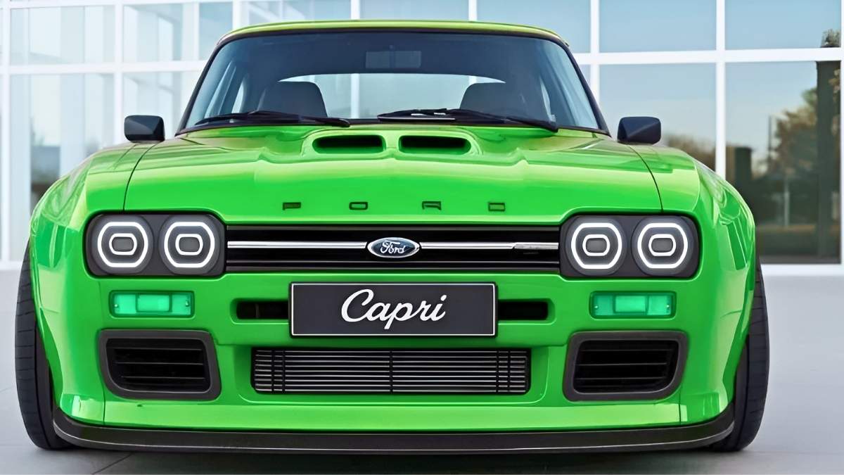 2026 Ford Capri Revealed Electric Power Bold Styling and Smart Cabin Features