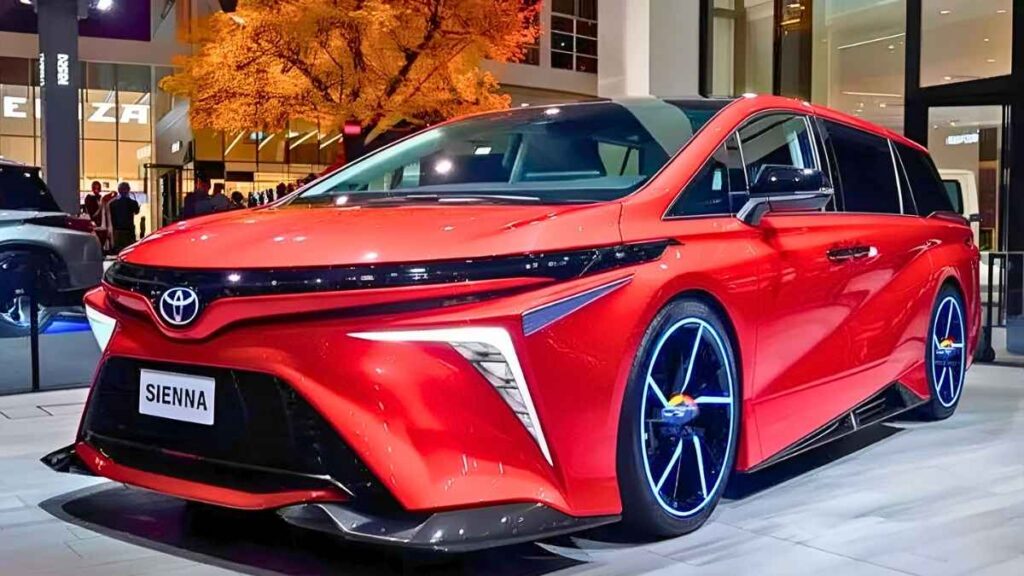 2026 Toyota Sienna Hybrid Launch Efficient Minivan with Advanced Technology and Impressive Fuel Economy